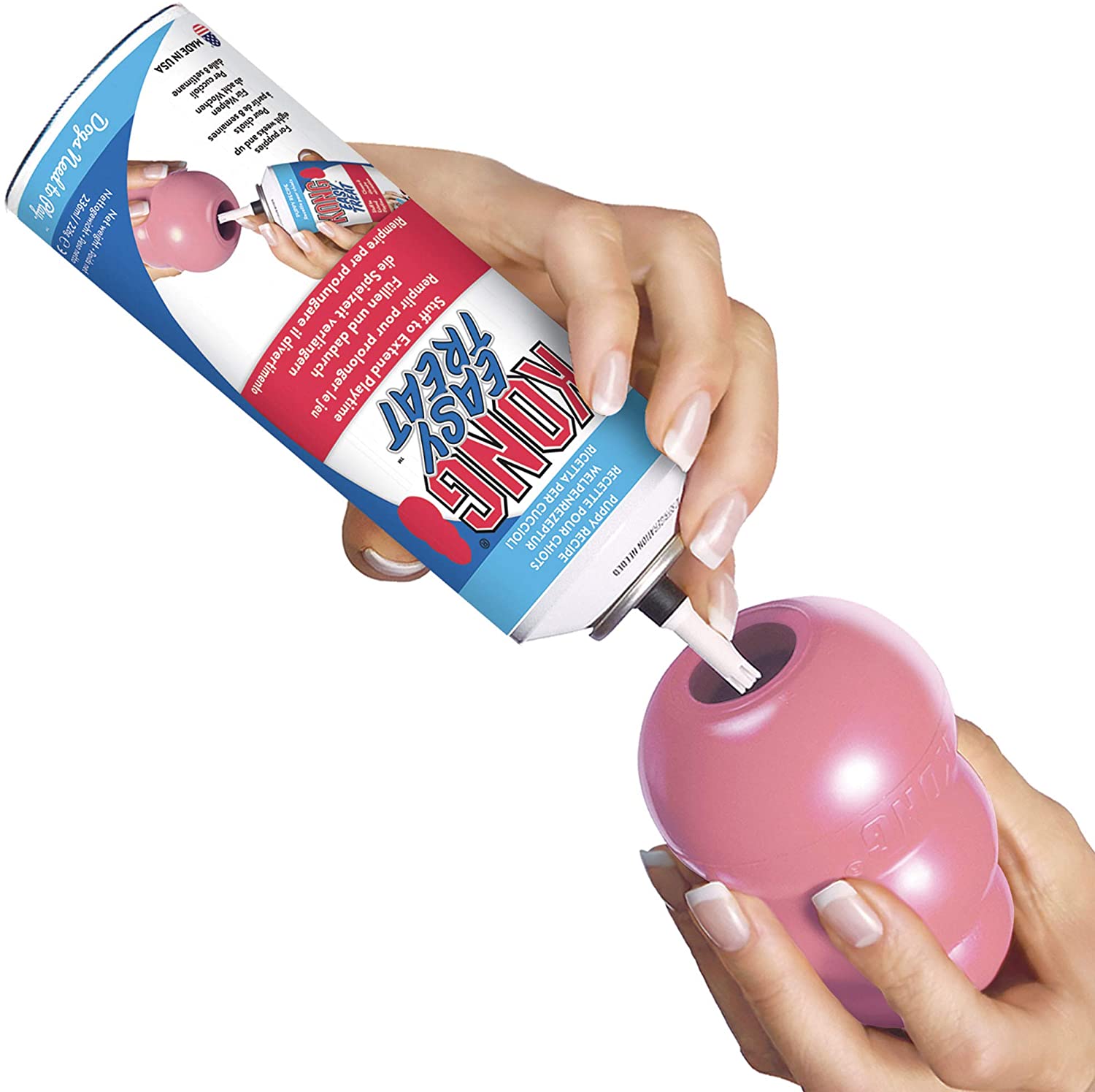 KONG - Easy Treat - Mousse per Cani - 227 g (8 Ounce) - Fegato KONG - Easy Treat - Mousse per Cani - 227 g (8 Ounce) - Fegato